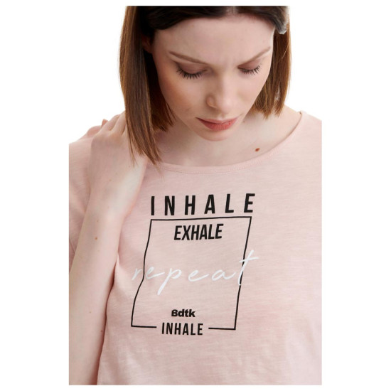 Bodytalk Γυναικεία κοντομάνικη μπλούζα crop